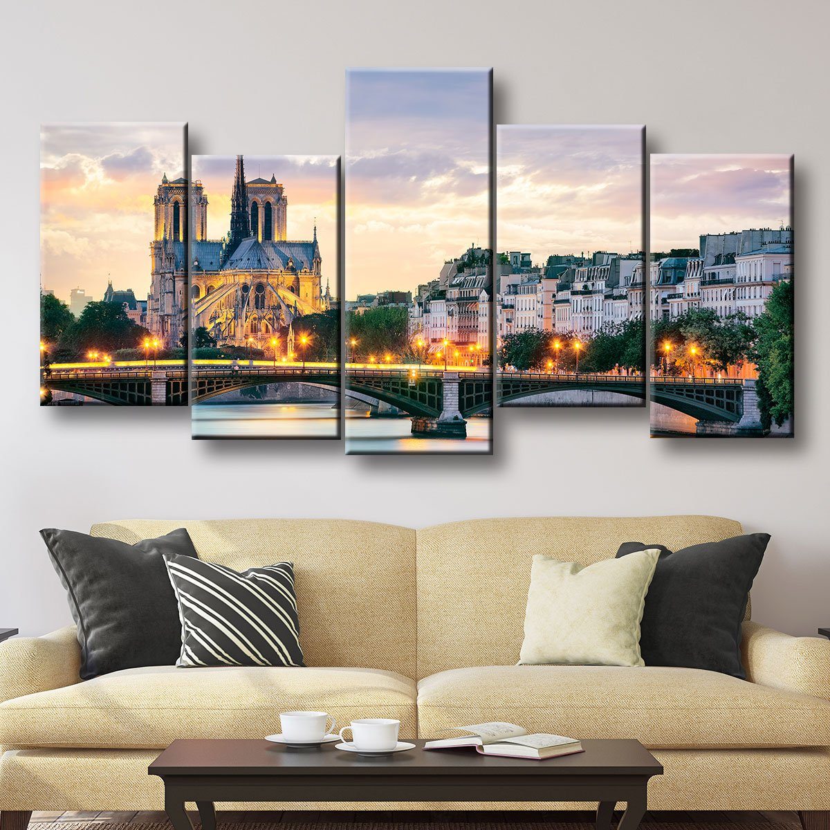 Notre Dame In Paris - Amazing Canvas Prints