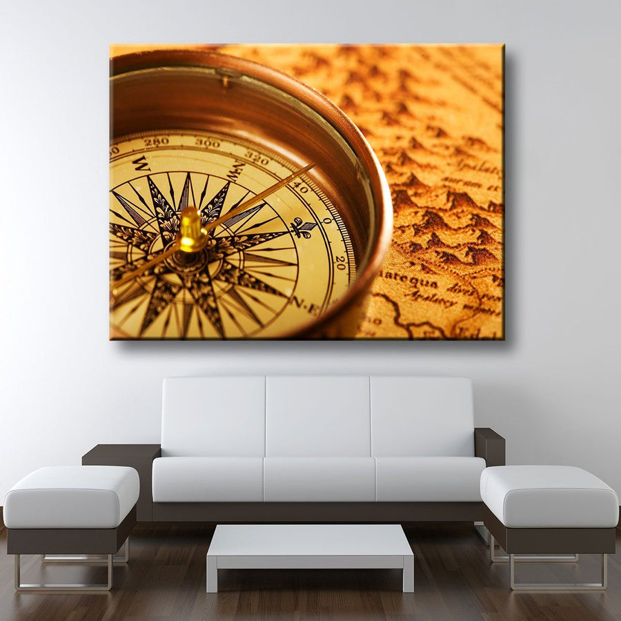 Old Compass - Amazing Canvas Prints