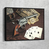 Old West Revolver - Amazing Canvas Prints