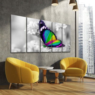 Rainbow Butterfly - Amazing Canvas Prints