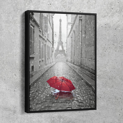 Red Umbrella - Amazing Canvas Prints