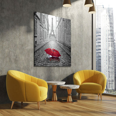 Red Umbrella - Amazing Canvas Prints