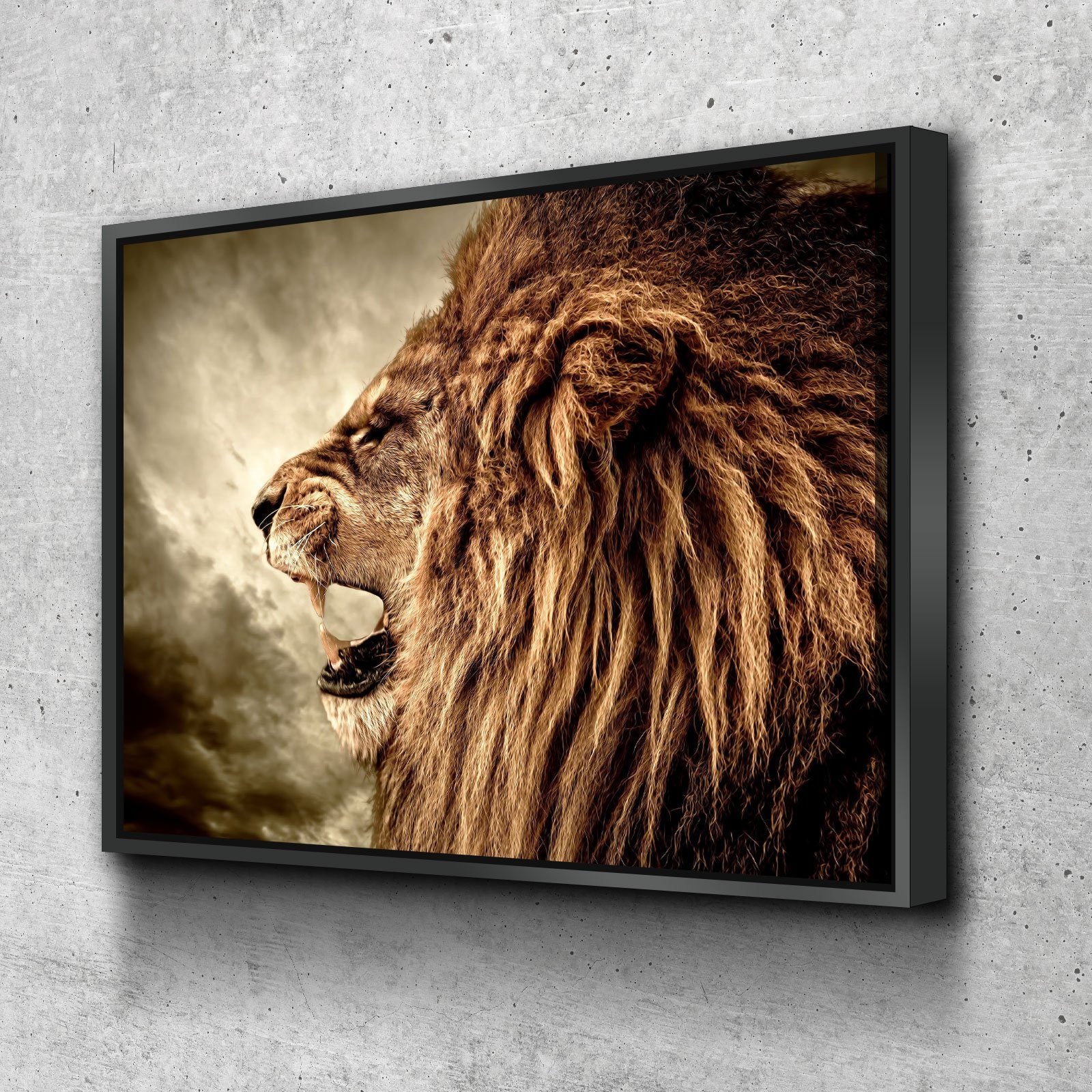 Roaring Lion - Amazing Canvas Prints