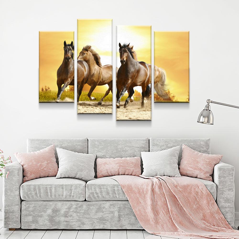 Running Horses - Amazing Canvas Prints