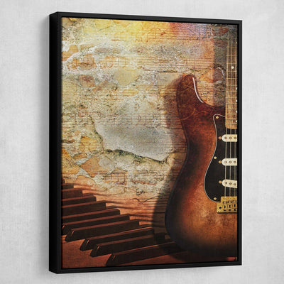 Rustic Guitar Premium Canvas - Amazing Canvas Prints