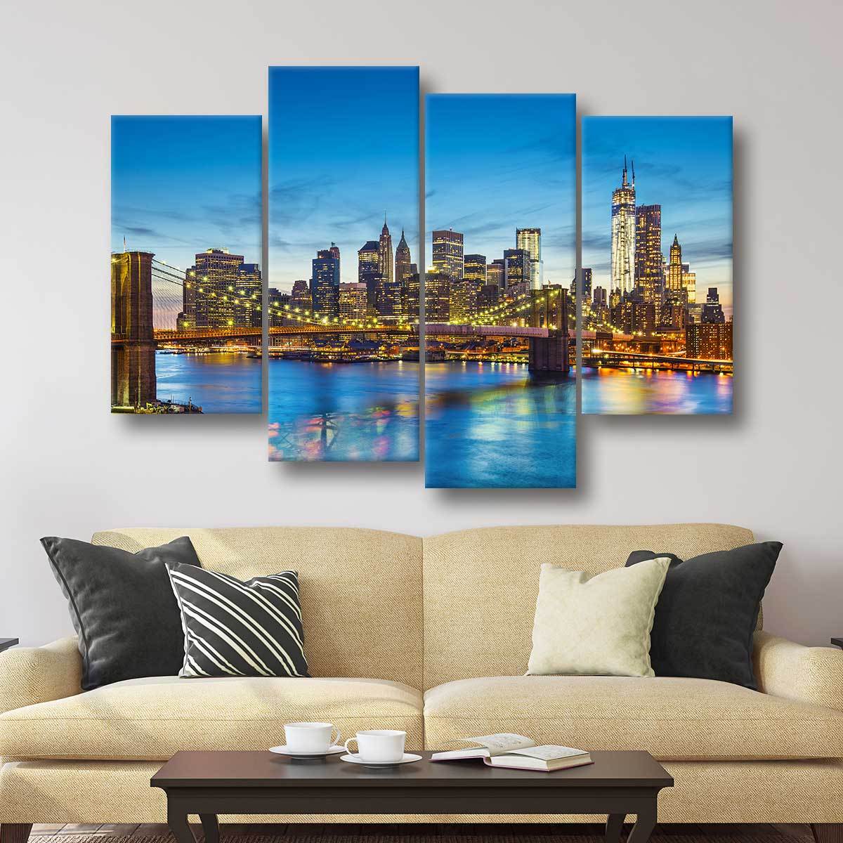 Manhattan Bridge - Amazing Canvas Prints