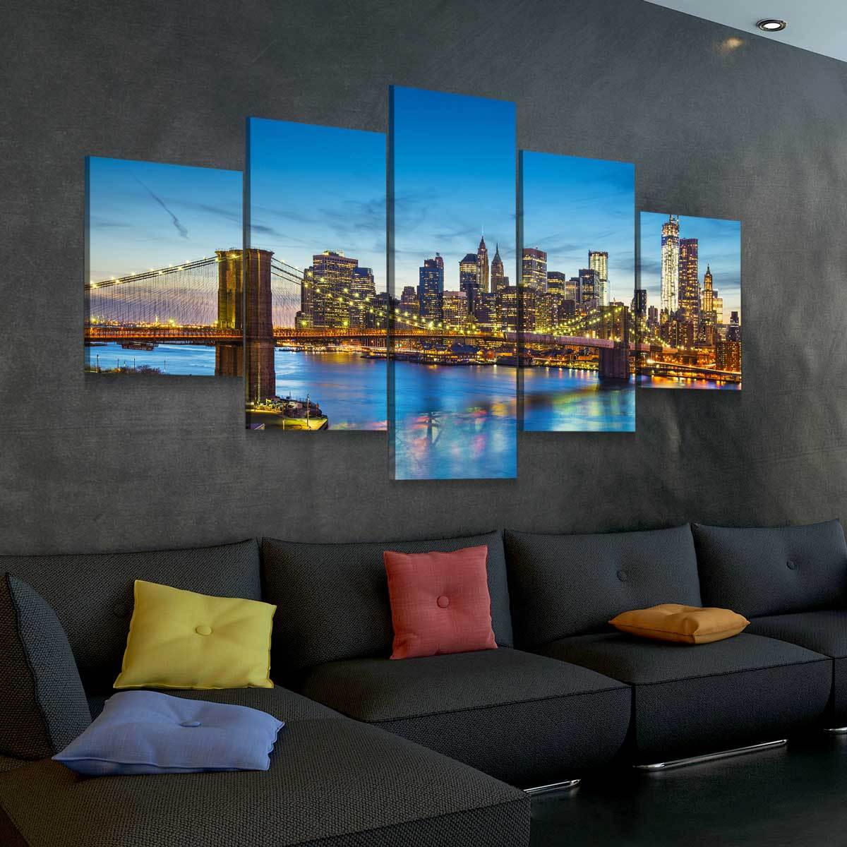 Manhattan Bridge - Amazing Canvas Prints