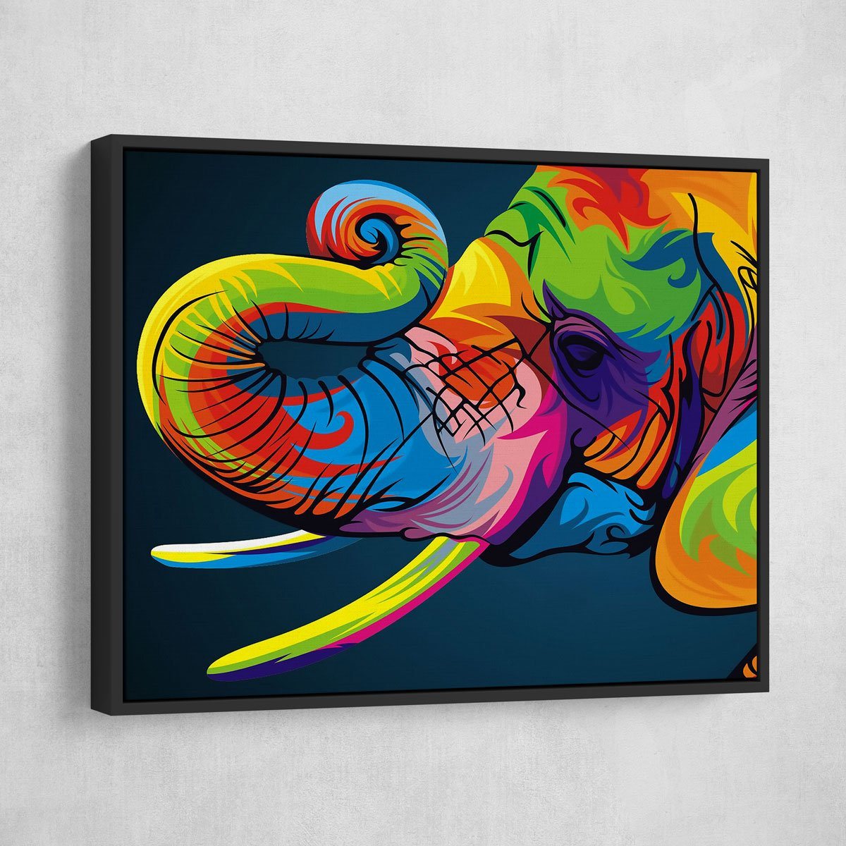 Abstract Elephant - Amazing Canvas Prints