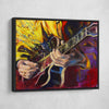 Abstract Guitarist - Amazing Canvas Prints