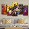 Abstract Guitarist - Amazing Canvas Prints