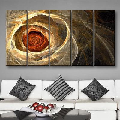 Abstract Rose - Amazing Canvas Prints