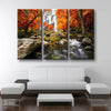 Autumn Waterfalls - Amazing Canvas Prints