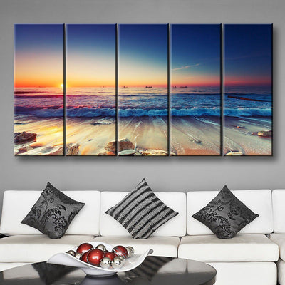 Beautiful Blue Horizon - Amazing Canvas Prints