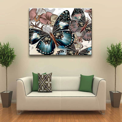 Butterfly Painting - Amazing Canvas Prints
