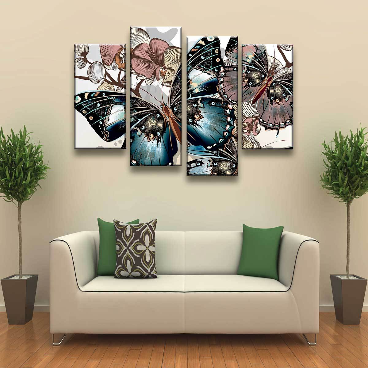 Butterfly Painting - Amazing Canvas Prints