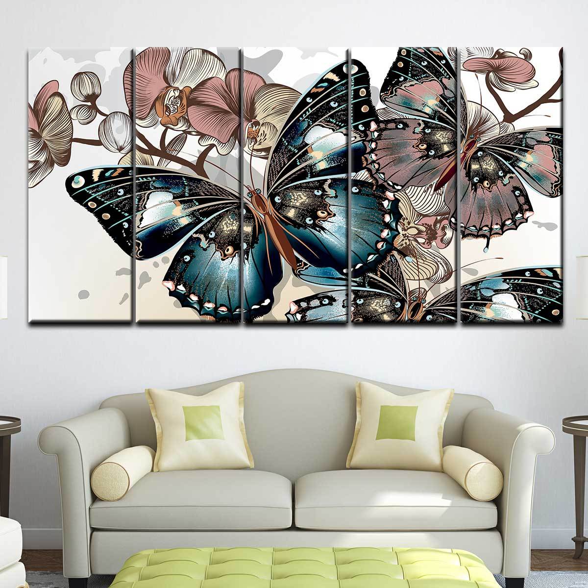 Butterfly Painting - Amazing Canvas Prints