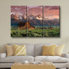 Barn In Grand Teton National Park - Amazing Canvas Prints