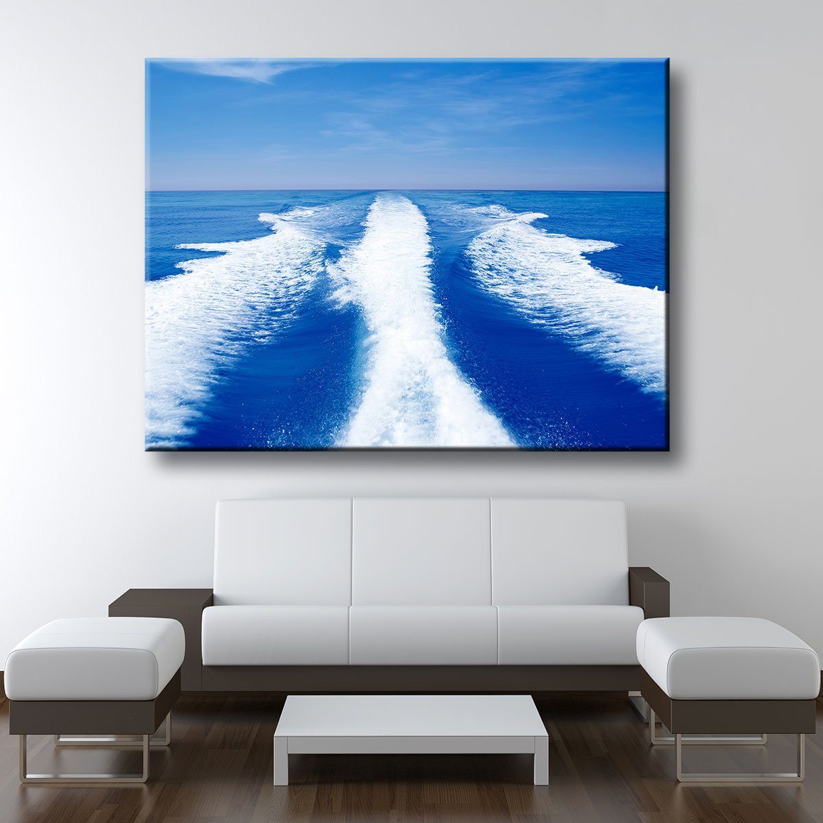 Boat Wake - Amazing Canvas Prints