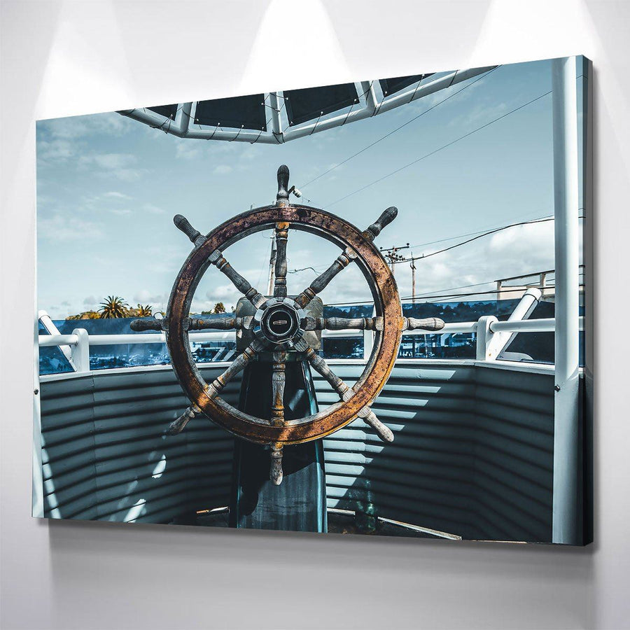 Ship Helm - Amazing Canvas Prints