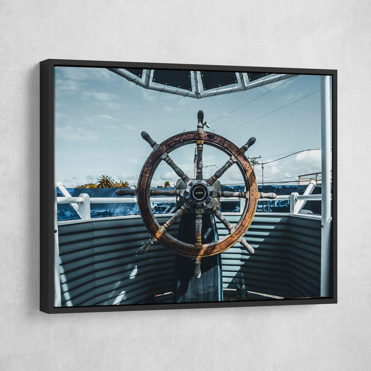 Ship Helm - Amazing Canvas Prints