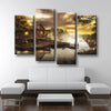 Cabin By The Lake - Amazing Canvas Prints