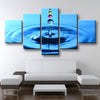 Colored Water Droplets - Amazing Canvas Prints