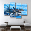 Dolphin Family - Amazing Canvas Prints