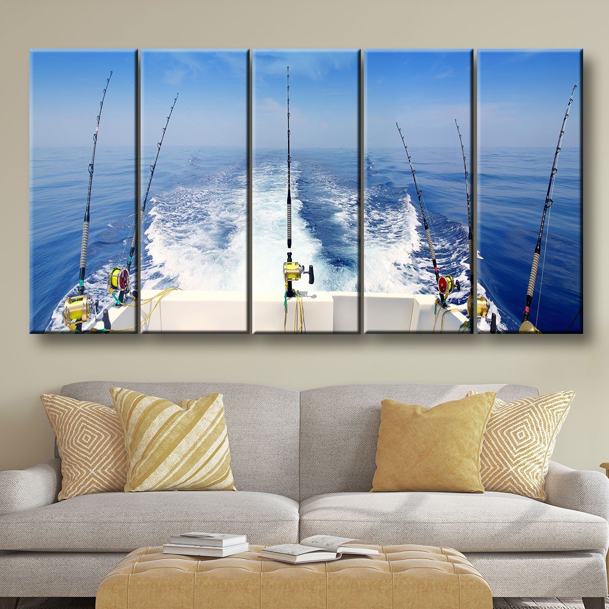 Deep Sea Fishing - Amazing Canvas Prints