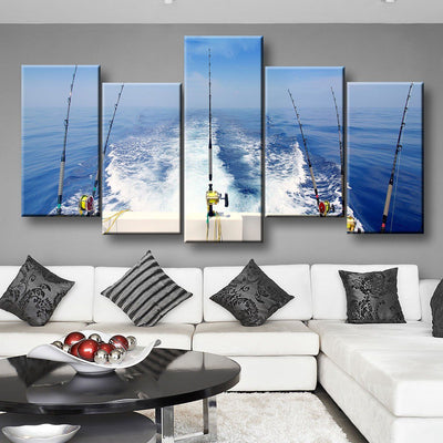 Deep Sea Fishing - Amazing Canvas Prints