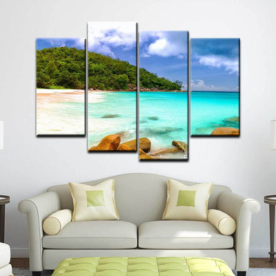 Exotic Island Beach - Amazing Canvas Prints