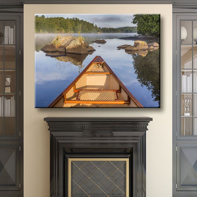 Early Morning On The Lake - Amazing Canvas Prints