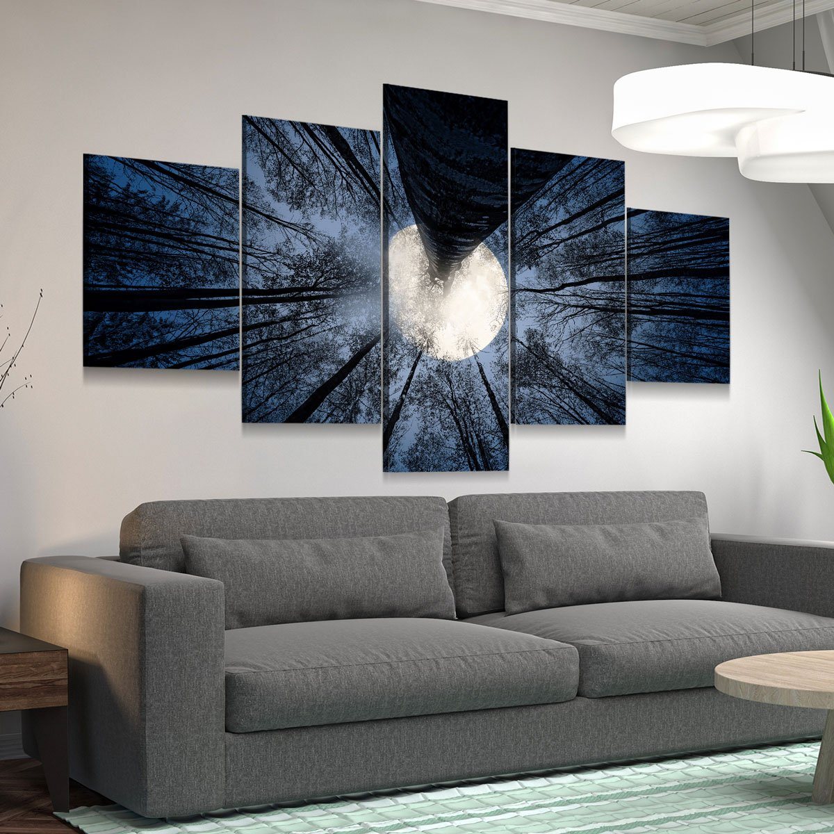 Full Moon - Amazing Canvas Prints