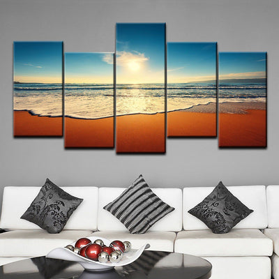 Golden Beach Sunrise - Amazing Canvas Prints