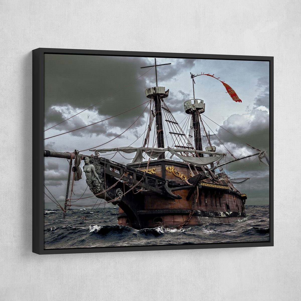 Ghost Ship - Amazing Canvas Prints