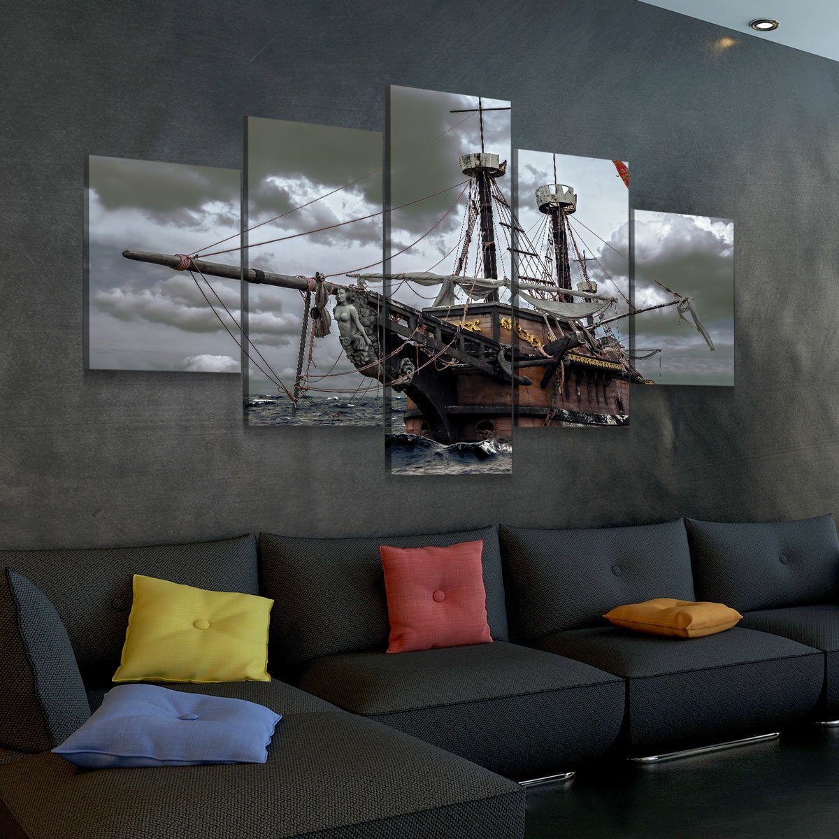 Ghost Ship - Amazing Canvas Prints