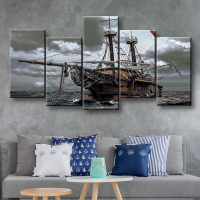 Ghost Ship - Amazing Canvas Prints