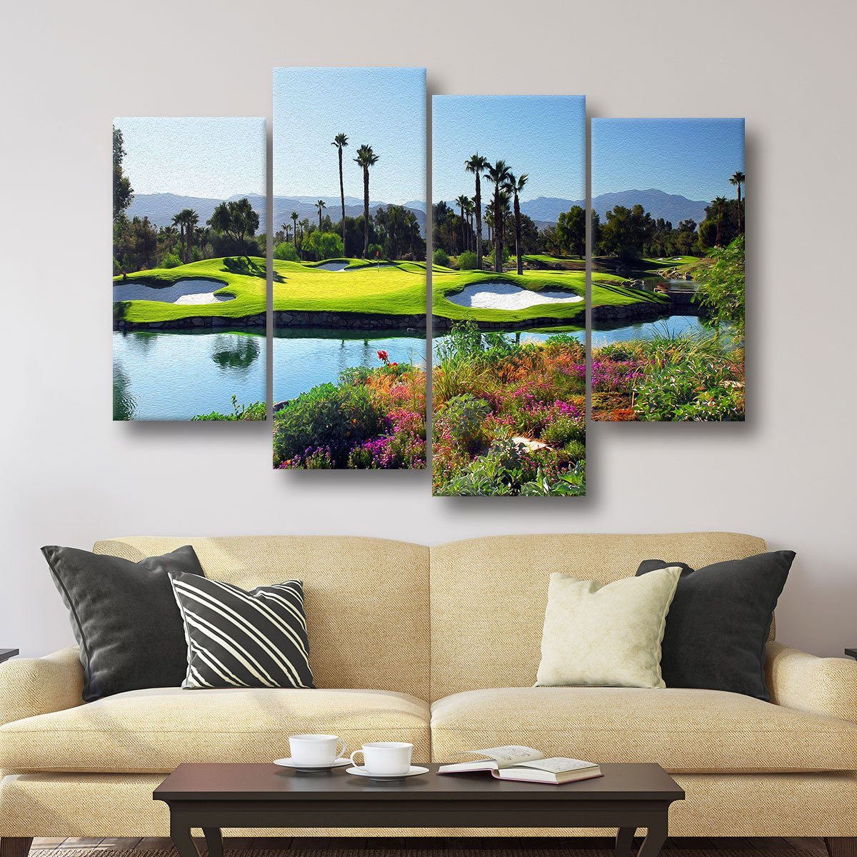 Indian Wells Golf Resort - Amazing Canvas Prints