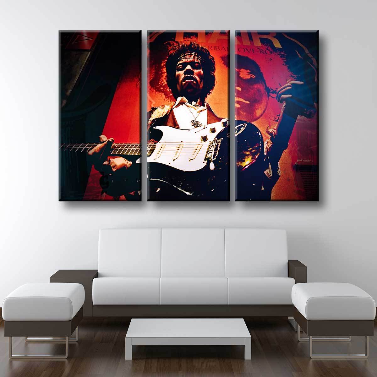 Jimi Hendrix V2 - Amazing Canvas Prints