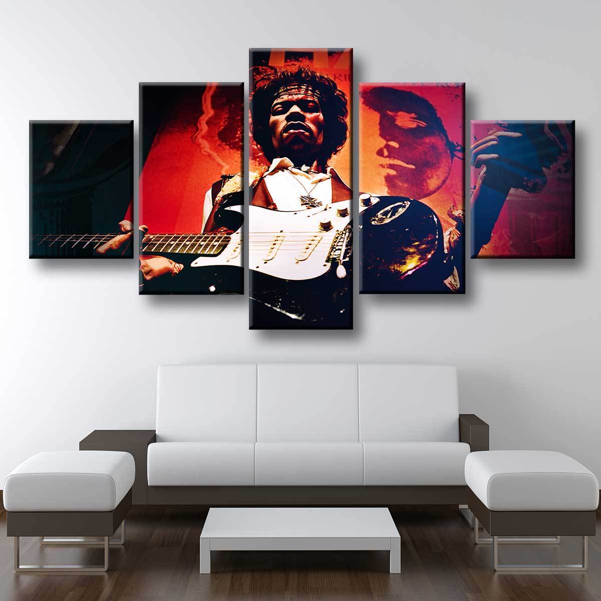 Jimi Hendrix V2 - Amazing Canvas Prints