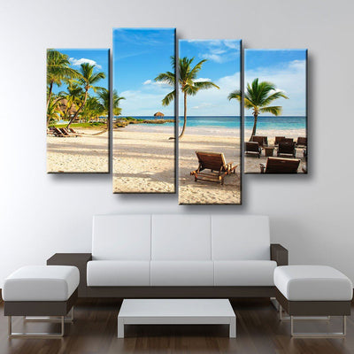 Limited Edition Tropical Island Beach - Amazing Canvas Prints