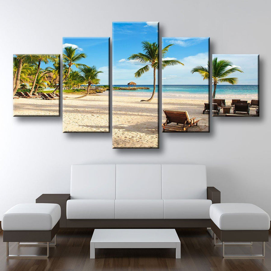 Limited Edition Tropical Island Beach - Amazing Canvas Prints
