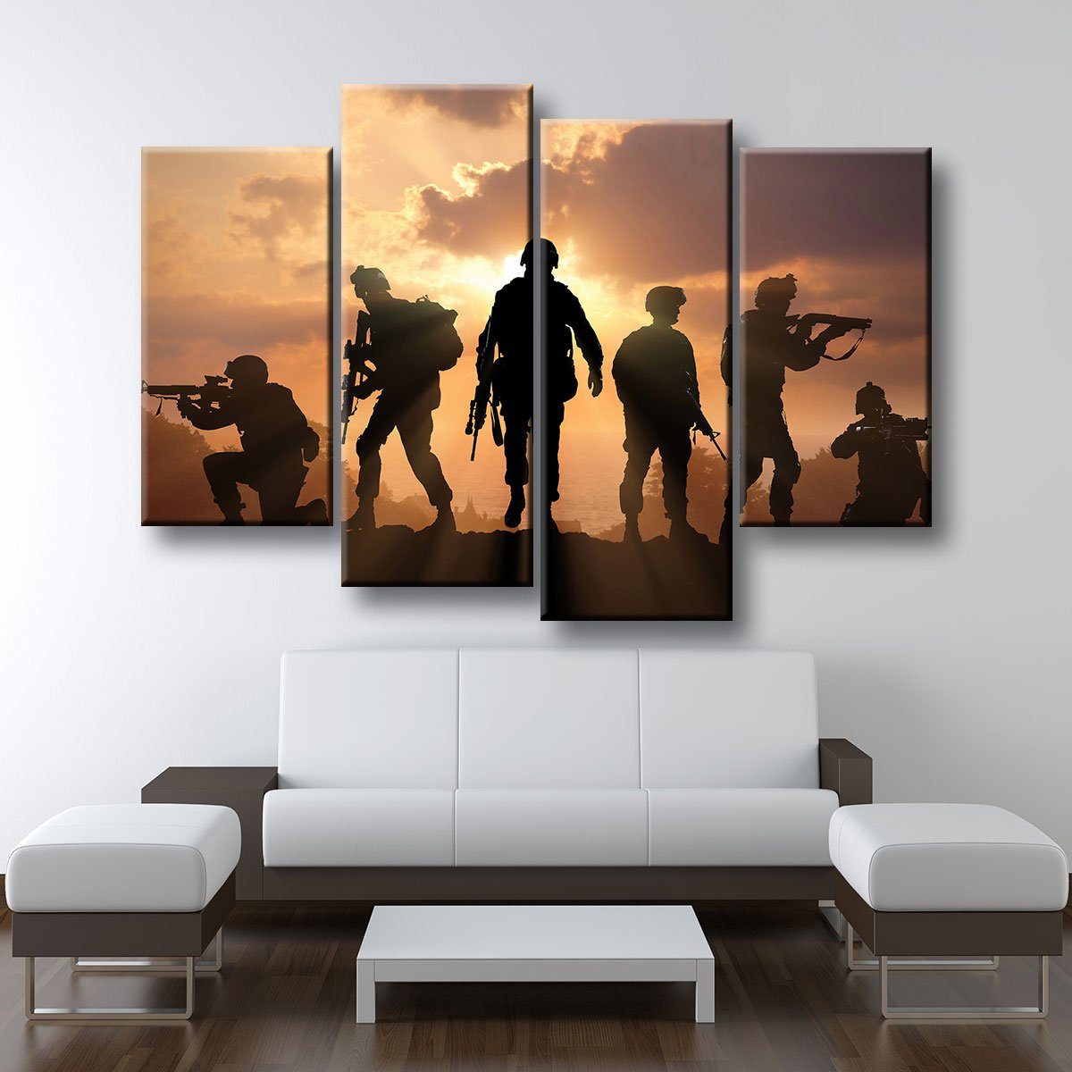 Military Soldiers - Amazing Canvas Prints