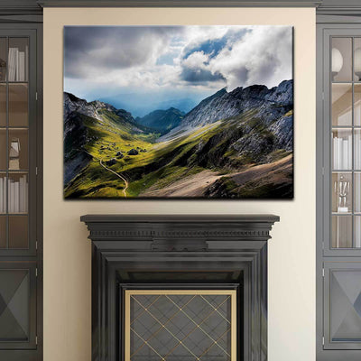Mount Pilatus In Switzerland - Amazing Canvas Prints