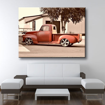 Old Chevy Truck - Amazing Canvas Prints
