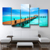 Pier By The Sea - Amazing Canvas Prints