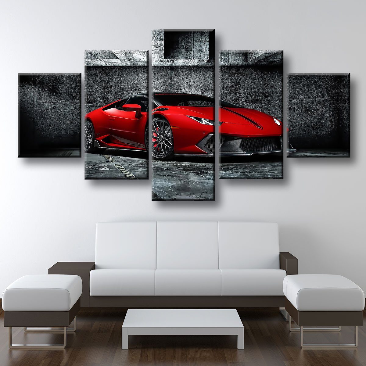 Red Lamborghini - Amazing Canvas Prints