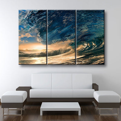 Ride The Wave - Amazing Canvas Prints