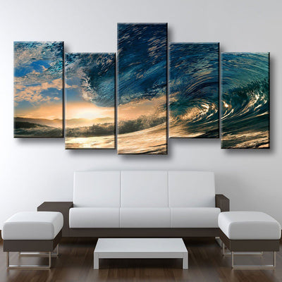 Ride The Wave - Amazing Canvas Prints