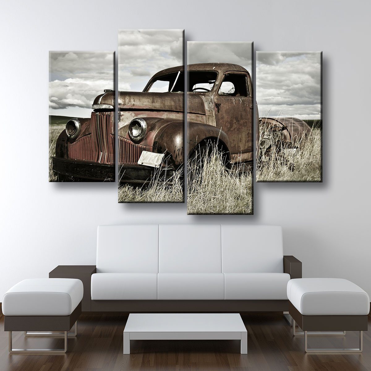 Rusty Old Truck - Amazing Canvas Prints