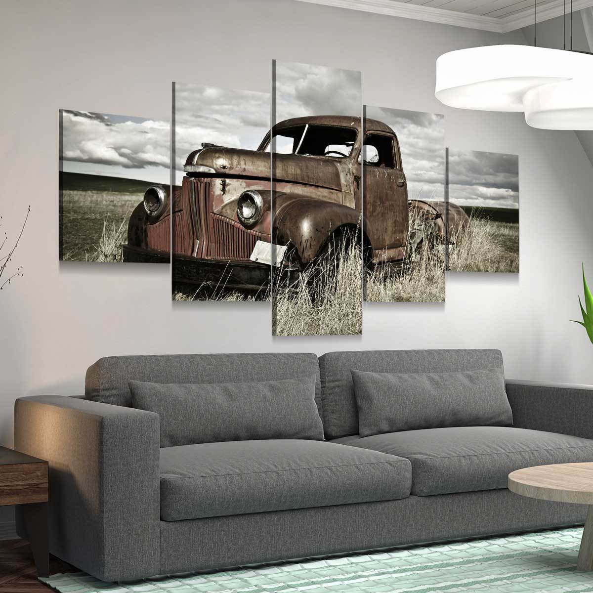 Rusty Old Truck - Amazing Canvas Prints